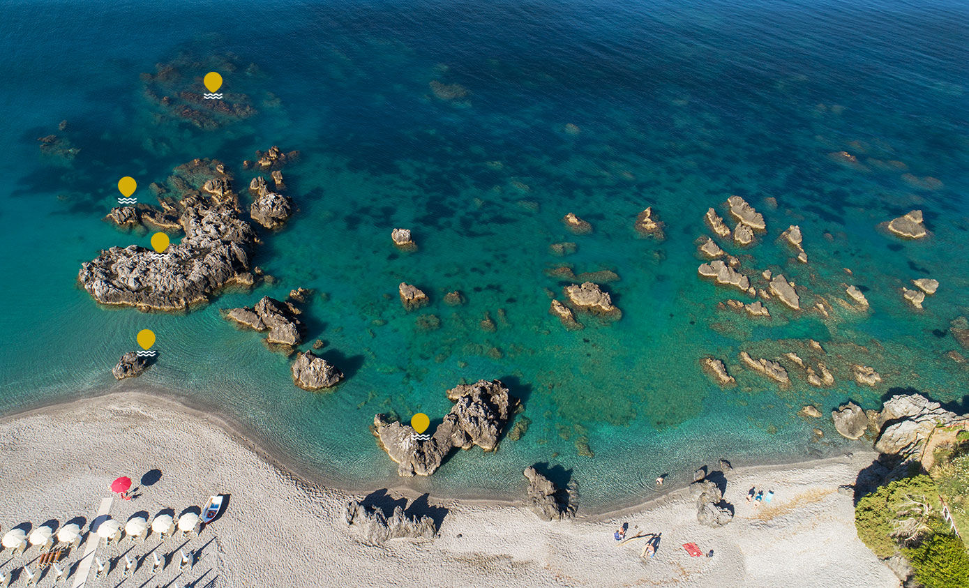 Spiaggia Ajnella, Scalea